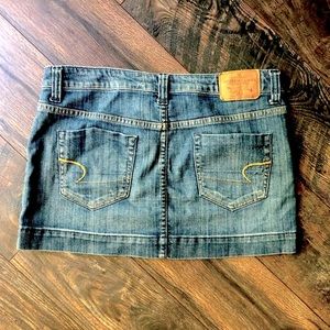 American Eagle Outfitters denim miniskirt